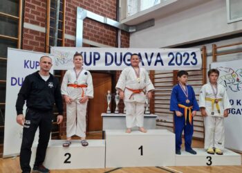 Zlatna medalja za Radana Čigoju iz kačarevačkog Jedinstva na Džudo turniru u Hrvatskoj