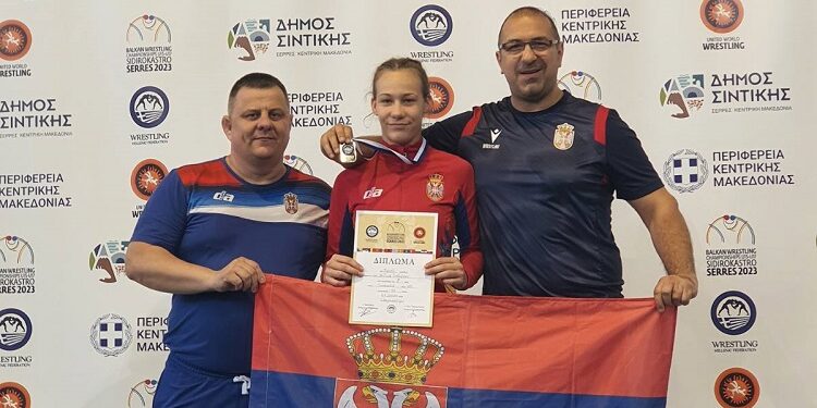 Milica Sekulović iz Pančeva balkanska šampionka u rvanju