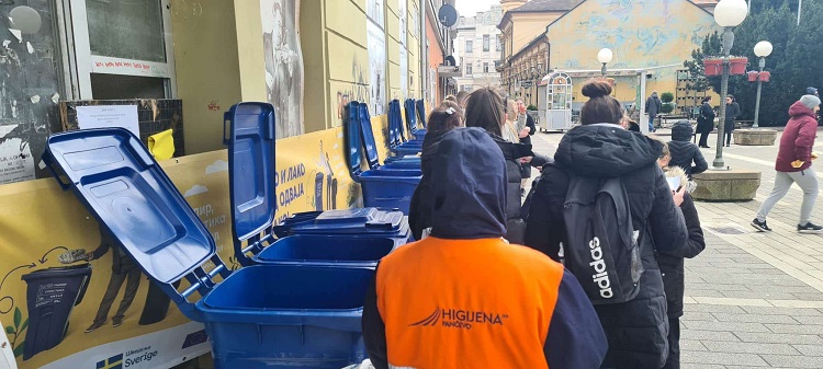 Predstavljanje projekta odvajanja kućnog otpada u Pančevu 19. juna