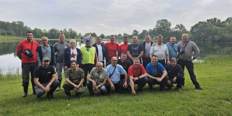 Na šljunkari u Kovinu održano ribolovačko takmičenje