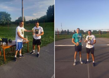 Pobednik teniskog turnira Dragan Grujić iz Opova