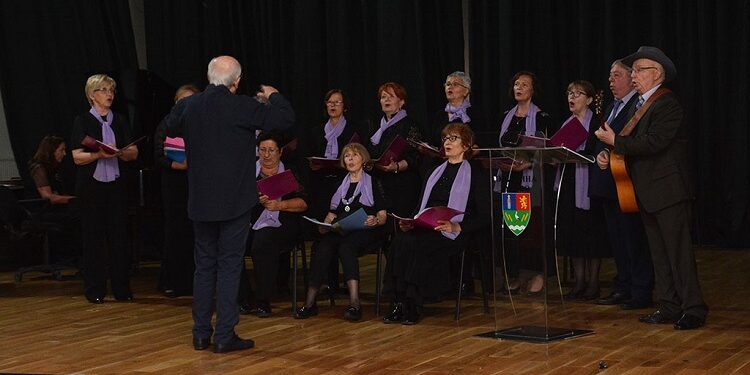 Koncert pančevačke Pevačke grupe Academia Educativa održan u Opovu