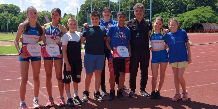 Tri medalje za atletičare Dinama iz Pančeva na Otvorenom prvenstvu Vojvodine