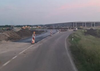 Napreduju radovi na izgradnji kružne raskrsnice kod Severne industrijske zone