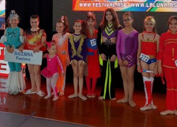 Vredne medalje za članice Plesnog kluba Balerina iz Pančeva