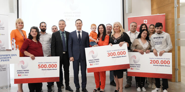 Preduzetnica iz Pančeva nagrađena na konkursu „Junaci mikro biznisa“