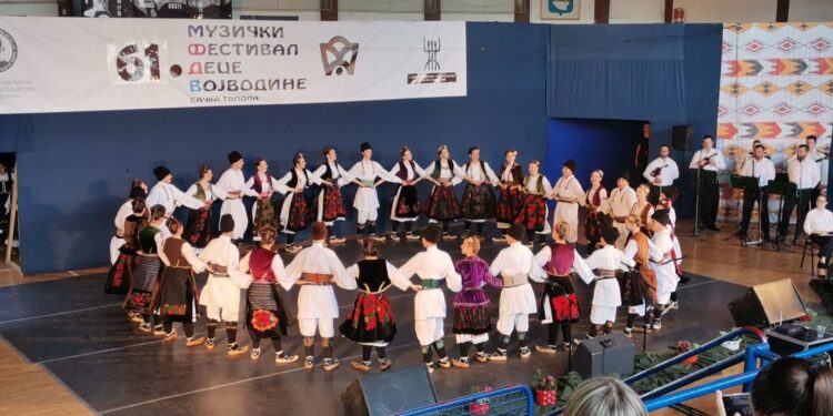 KUD „Stanko Paunović“ iz Pančeva ponovo najbolji na 61. Muzičkom festivalu dece Vojvodine