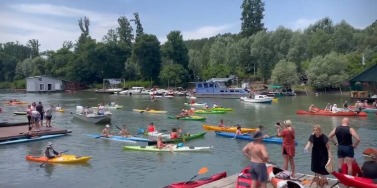 Druga Pančevačka regata za kajake i kanue 24. juna