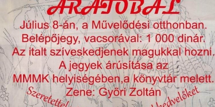 Karte za Žetveni bal u Debeljači su na izmaku