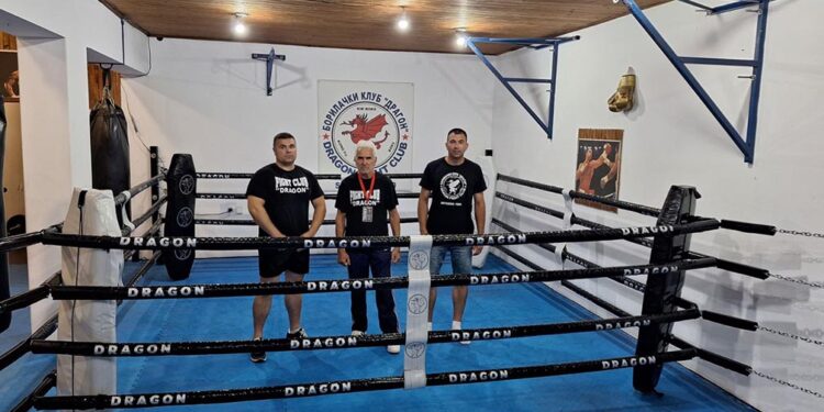 Novi ring za Kik boks klub Dragon iz Sefkerina