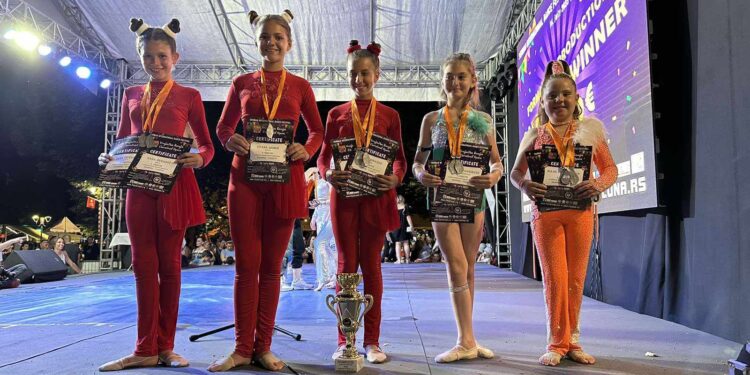 Pančevačke “Balerine” osvojile 20 medalja u Vrnjačkoj banji