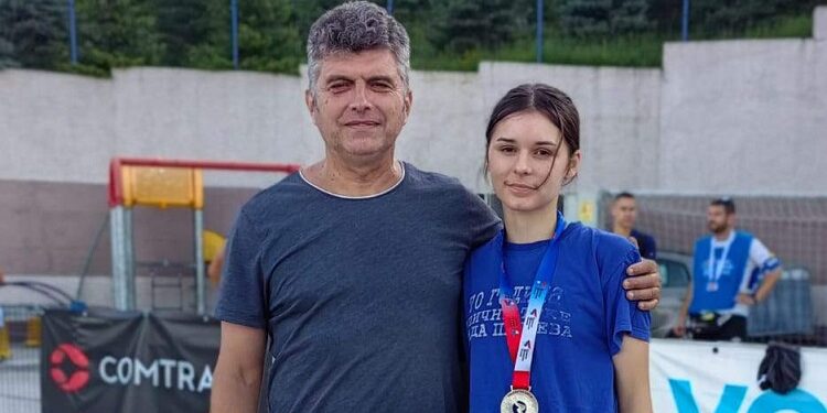 Sanja Marić iz Pančeva vicešampionka Srbije na 1.500 metara