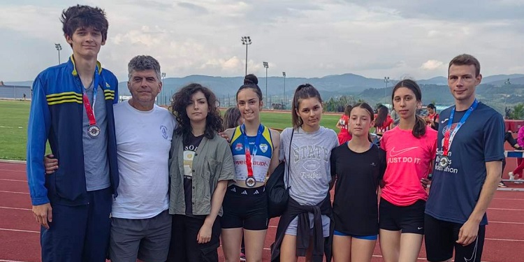 Četiri medalje za atletičare Dinama iz Pančeva na Prvenstvu Srbije