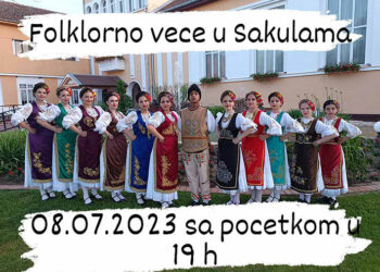 Folklorno subotnje veče u Sakulama