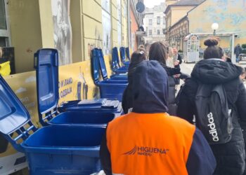 JKP Higijena: Kante za reciklabilni otpad za stanovnike Vojlovice