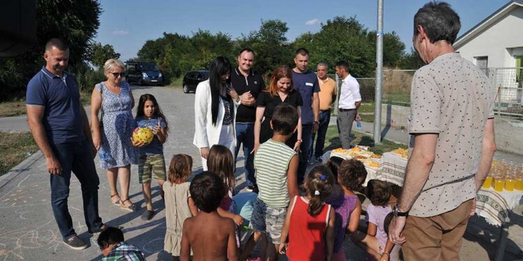 Nacionalni savet Roma u Trećem novom naselju u Opovu