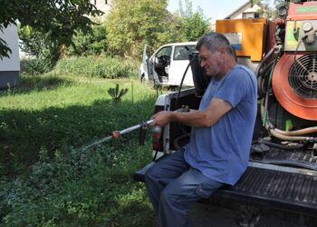 Tretiranje ambrozije na teritoriji Opštine Opovo