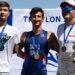 Triatlonci Tamiša Bogdan Jelača i Artemi Datsenko osvojili srebro i bronzu u olimpijskom triatlonu