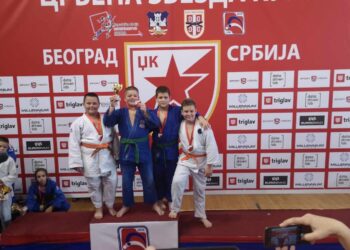 Džudisti Jedinstva iz Kačareva Čigoja, Glozik i Anđelković osvojili medalje na turniru u Beogradu