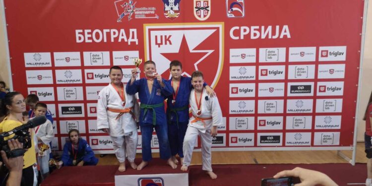 Džudisti Jedinstva iz Kačareva Čigoja, Glozik i Anđelković osvojili medalje na turniru u Beogradu