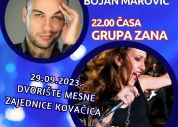 Na „Kovačičkom oktobru“ Bojan Marović i Zana