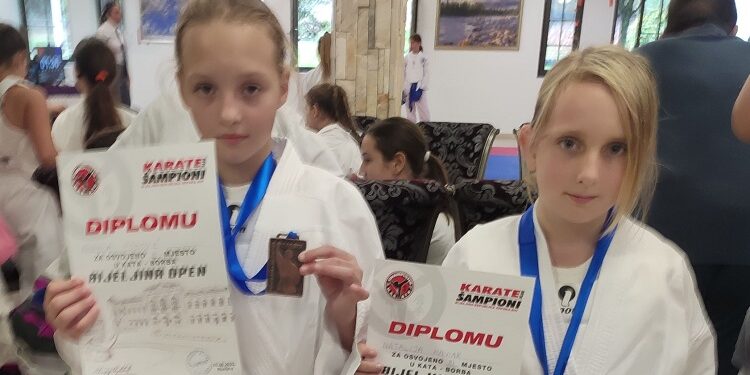 Dve medalje za karatiste KK Kovačica na turniru u Bijeljini
