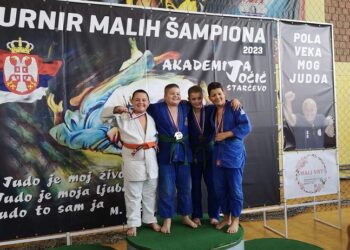 Srebrna medalja za Radana Čigoju na „Turniru malih šampiona“ u Pančevu