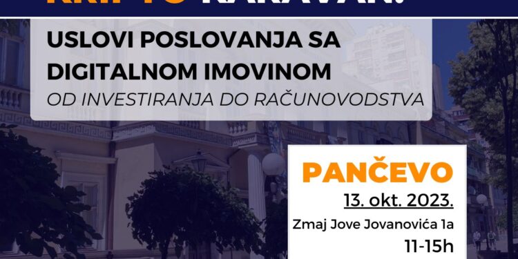 Prvi kripto karavan Srbije u Pančevu 13. oktobra