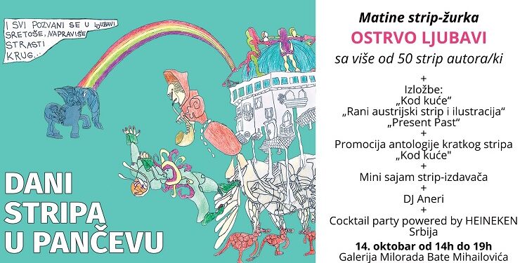 Otvaranje izložbe “Ostrvo ljubavi” i bogat dnevni strip program na 9. Nova Festivalu u Pančevu