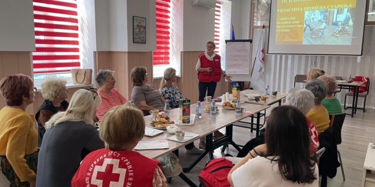 Crveni krst Pančevo organizovao zdravstveno preventivno predavanje za starije