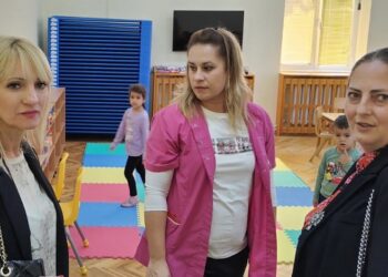 Članica Gradskog veća za obrazovanje Tatjana Božić posetila vrtić „Neven“ u Pančevu