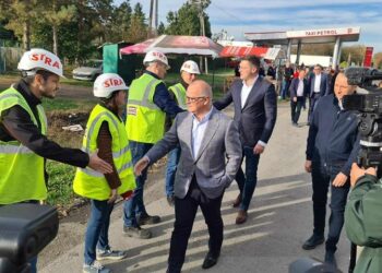Ministar Vesić u Pančevu: Završava se rehabilitacija puta Pančevo – Bavanište, uskoro kreće izgradnja obilaznice oko Beograda
