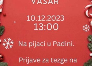 Počele pripreme za Novogodišnji vašar u Padini