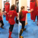 Poklon devojčicama koje treniraju kik boks u klubu “Dragon“ Sefkerin