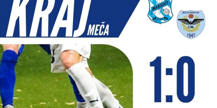 Železničar poražen u Lučanima minimalnim rezultatom