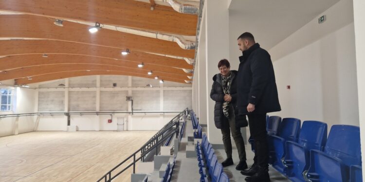 Završena multifunkcionalna sportska hala u Crepaji