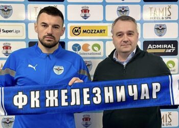 FK Železničar predstavio novog golmana, reprezentativca Crne Gore, Milana Mijatovića