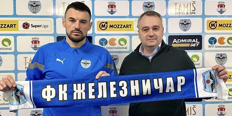 FK Železničar predstavio novog golmana, reprezentativca Crne Gore, Milana Mijatovića