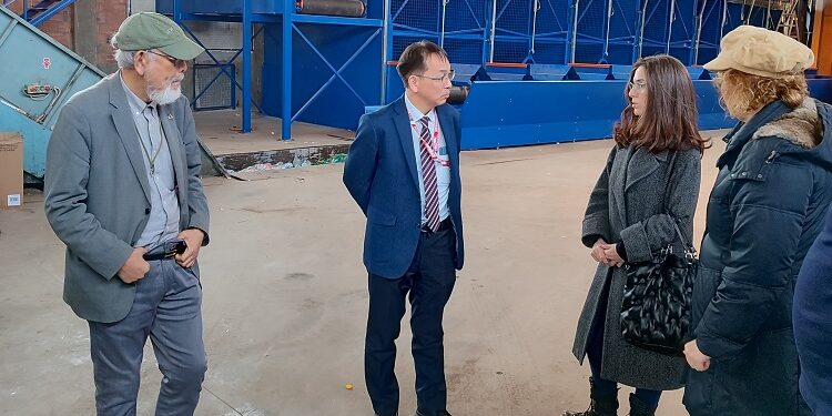 Japanska delegacija posetila Centar za reciklažu JKP Higijena Pančevo