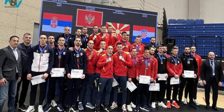 Pančevci doprineli uspehu karate reprezentacije Srbije na Balkanskom prvenstvu
