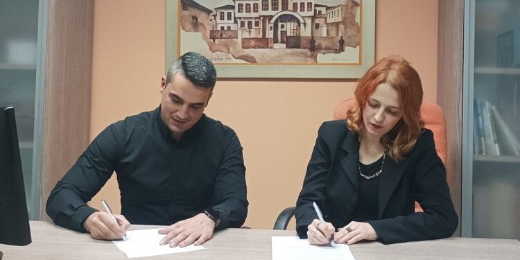 Biblioteka „Vuk Karadžić“ i JOU „Fetkin“ Kavadarci sklopili sporazum o zajedničkoj saradnji
