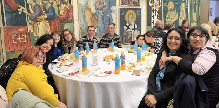 Korisnici kovinske „Laste“ posetili Hram Svetog Save