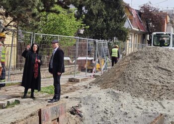 Maja Vitman posetila gradilište u Ulici Kneza Mihaila Obrenovića