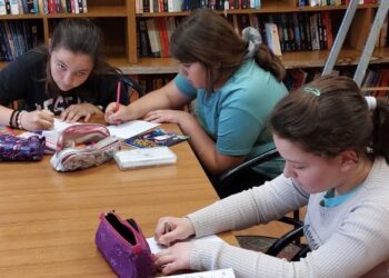Likovna radionica u ogranku kovinske biblioteke u Gaju