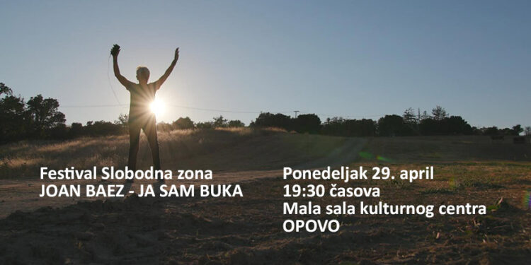 Večeras projekcija filma u Opovu „Džoan Baez: Ja sam buka“