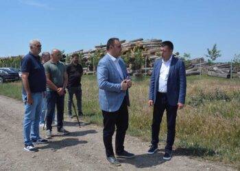 Državni sekretar u ministarstvu zaštite životne sredine Aleksandar Dujanović posetio Opštinu Opovo