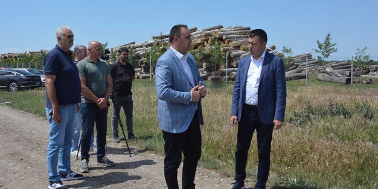 Državni sekretar u ministarstvu zaštite životne sredine Aleksandar Dujanović posetio Opštinu Opovo
