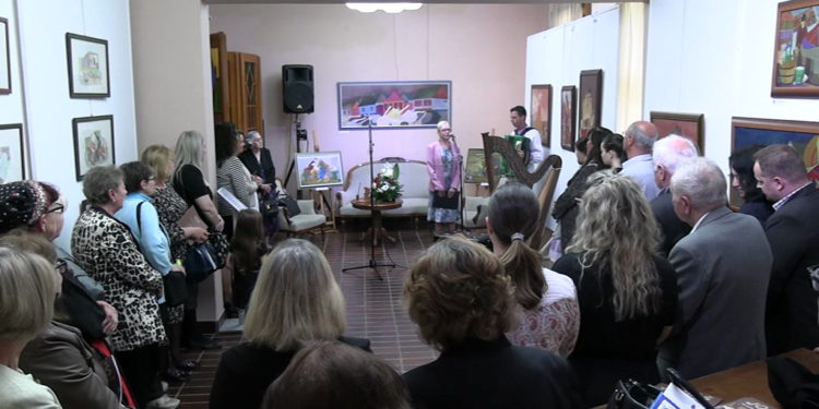 U Galeriji naivne umetnosti svečano upriličena velika izložba dela maestra Martina Jonaša