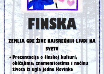 „Zemlja gde žive najsrećniji ljudi na svetu“: Prezentacija finske kulture u kovinskoj biblioteci
