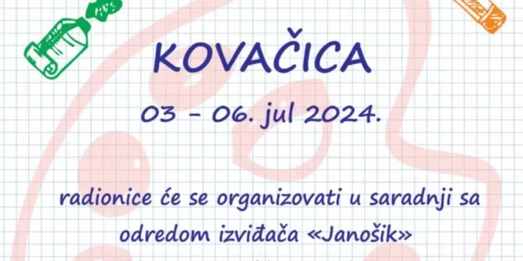 Na dečjoj naivnoj koloniji u Kovačici pedeset mališana